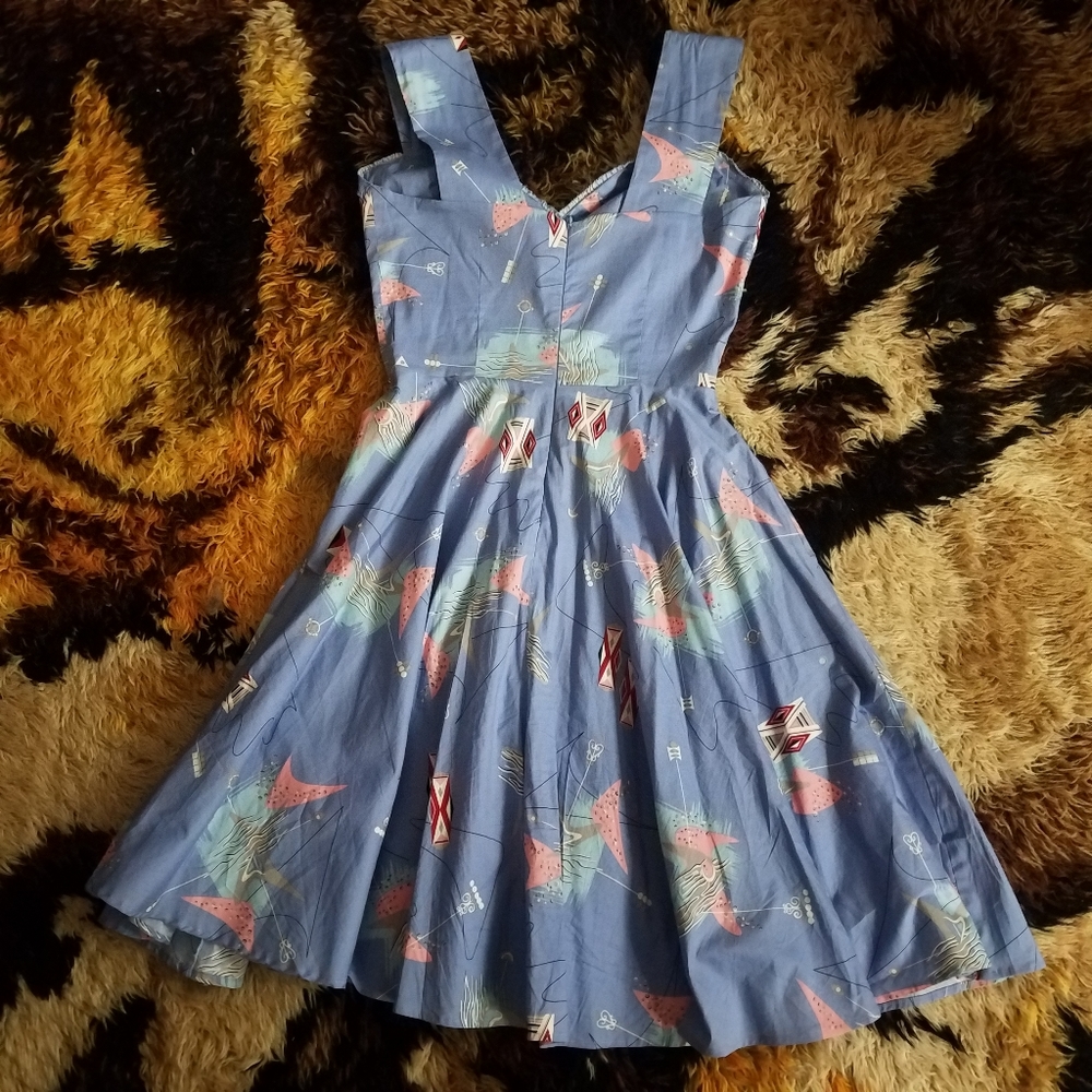 Trashy Diva Atomic Lilac Debbie Dress Size 10 - Picture 3 of 10